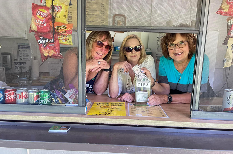 Snack Shack with Susie, Carla & Laurie